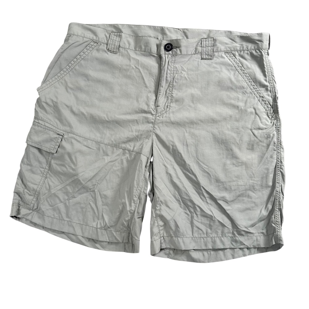 Columbia Omni-Shade Cargo Shorts 38W 9L‎ Ripstop Gorpcore Hiking Fishing Camping